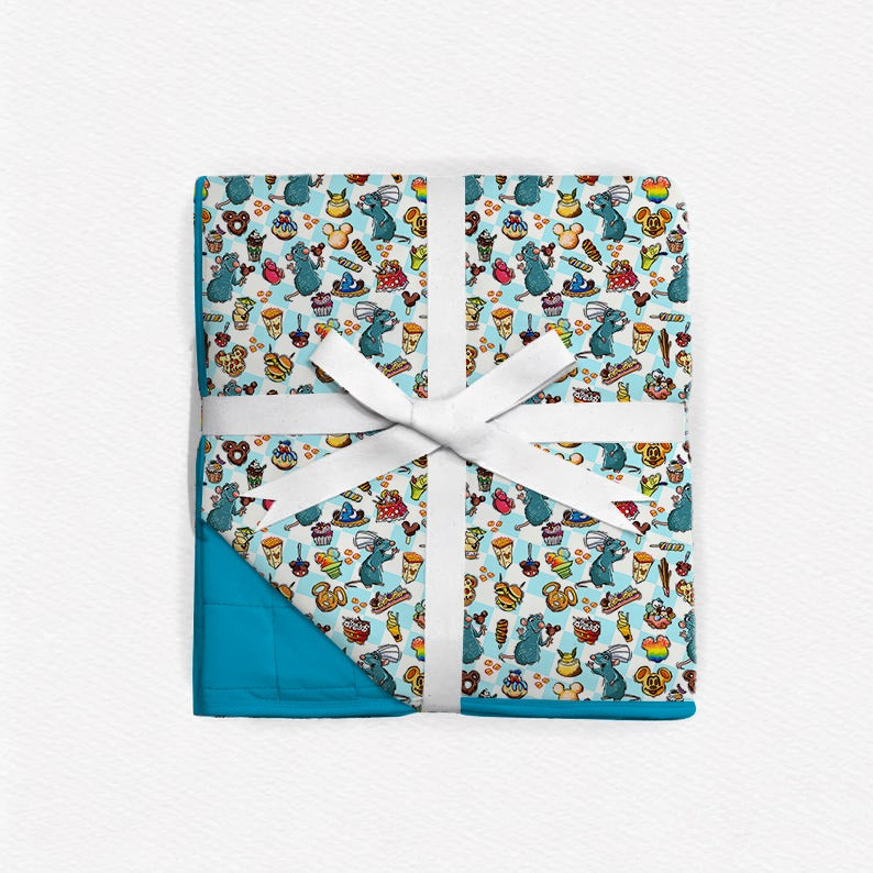 Chef's Snack Adventure Quilted Blanket