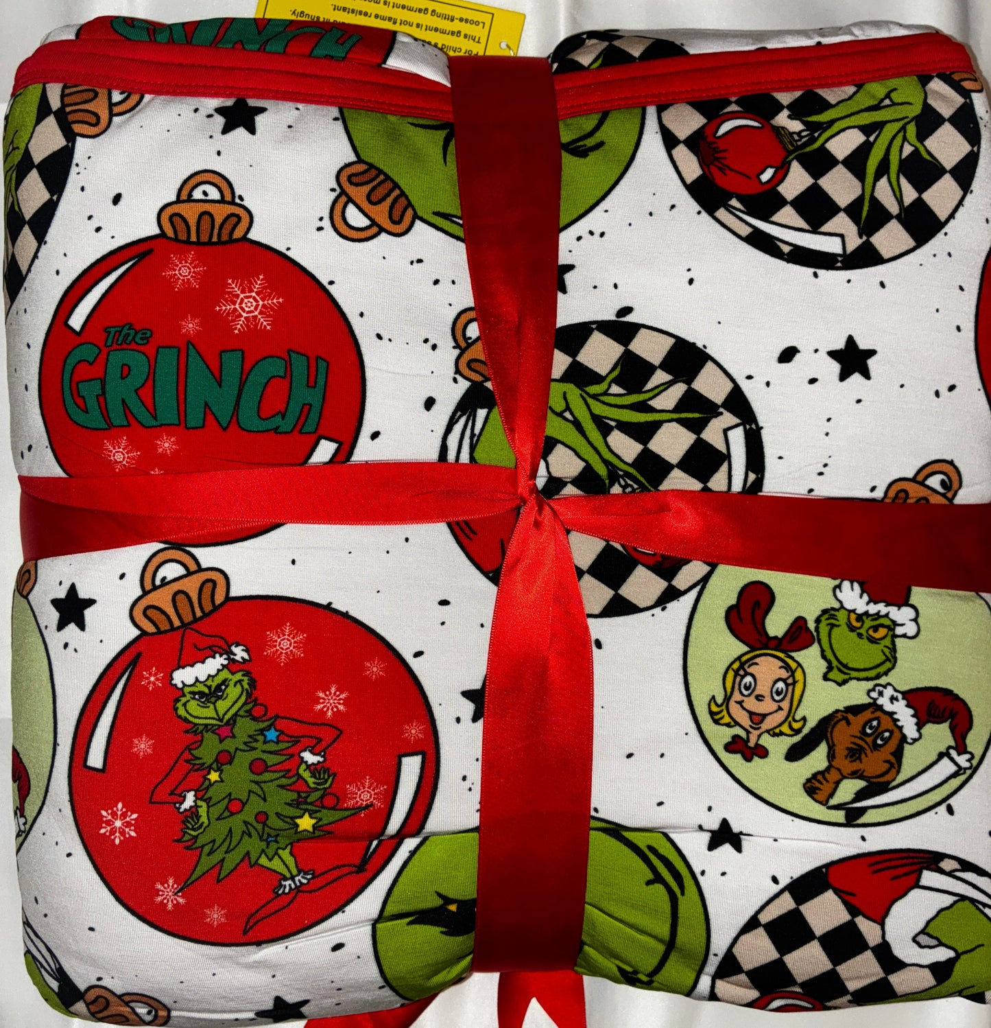 Grinch Holiday Mischief Toddler Quilted Blanket