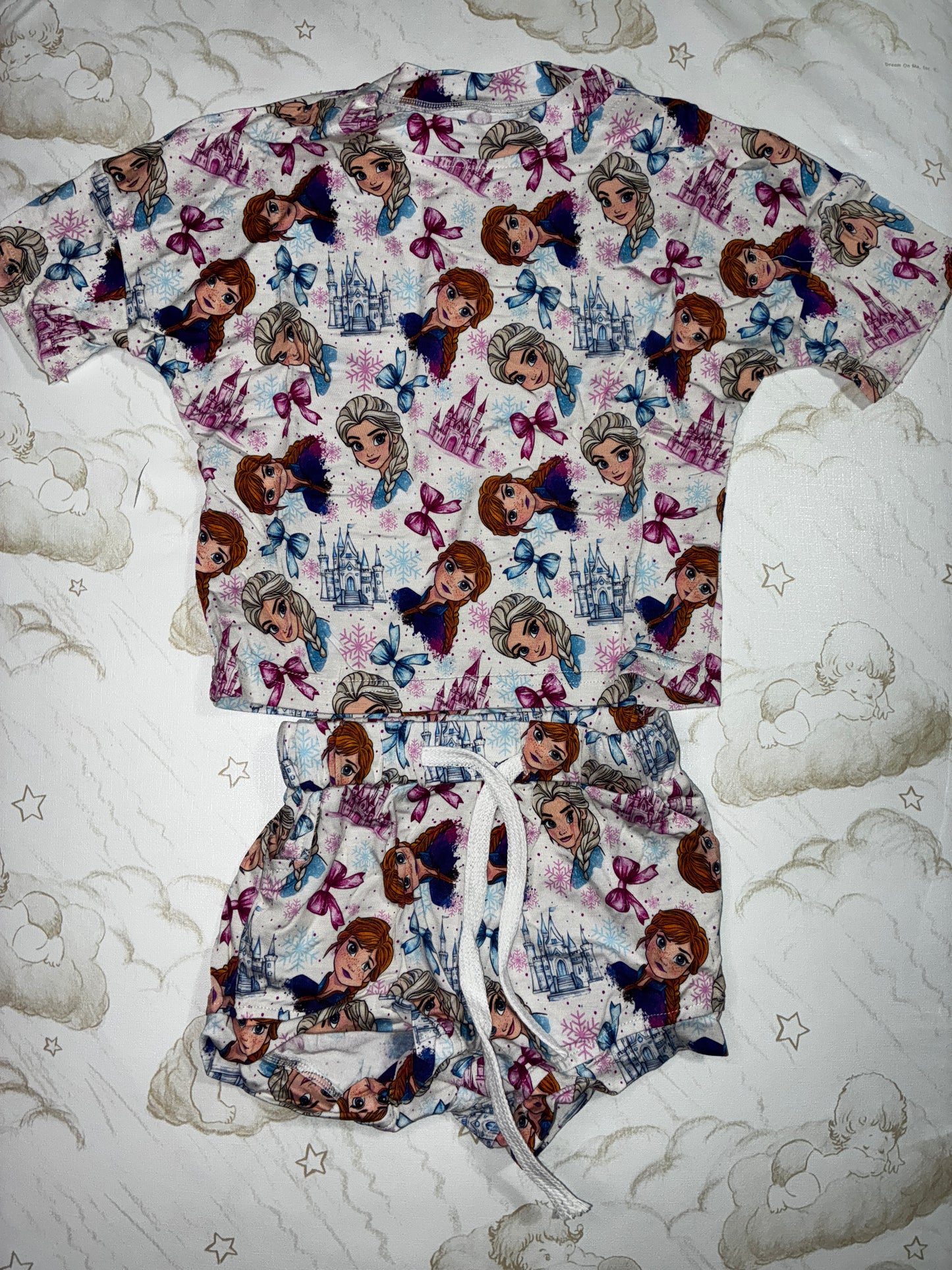 Little Munchkin Bamboo Ice Princess Frozen Lounge Set