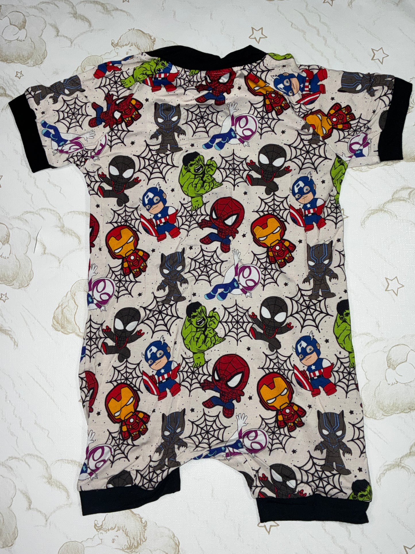Little Munchkin Bamboo Amazing Friends Spidey & Friends Shorty