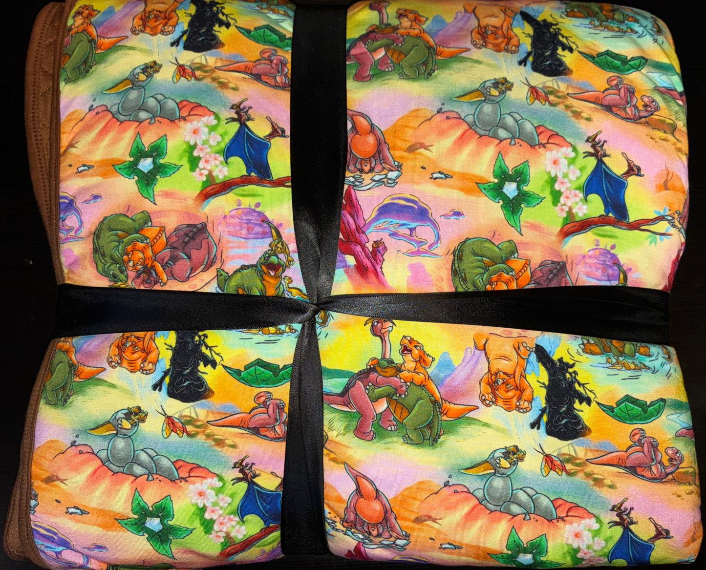 Little Foot Big Dreams Quilted Bamboo Blanket