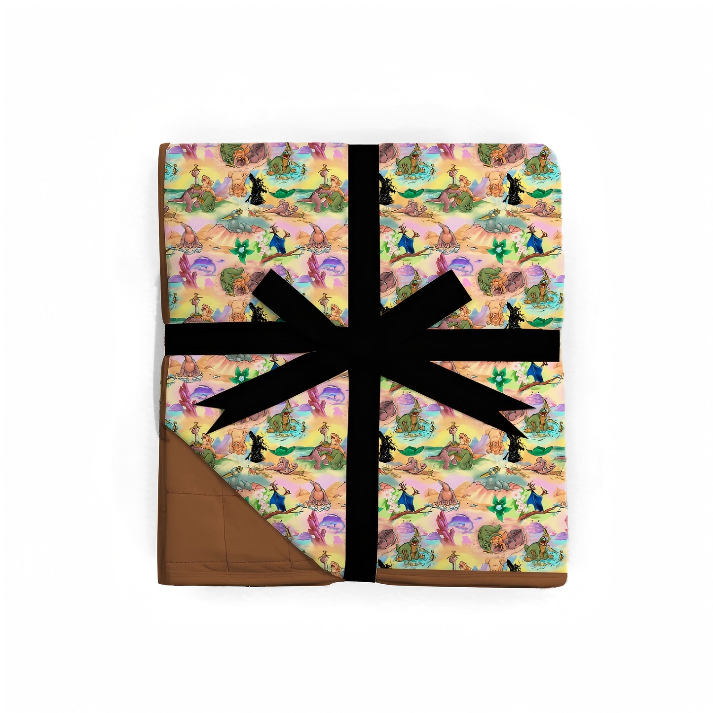 Little Foot Big Dreams Quilted Bamboo Blanket