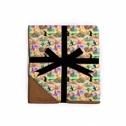 Little Foot Big Dreams Quilted Bamboo Blanket
