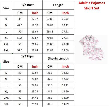 Flutter & Flourish Adult Button Down Short Set