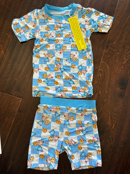 Little Munchkin Mouse Cookie Bamboo Short Set