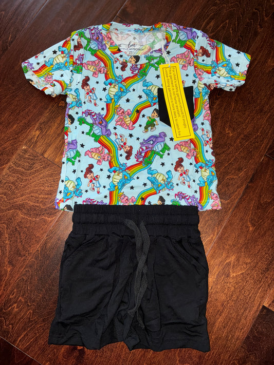 Little Munchkin Dragon Tales Bamboo Pocket Tee Set