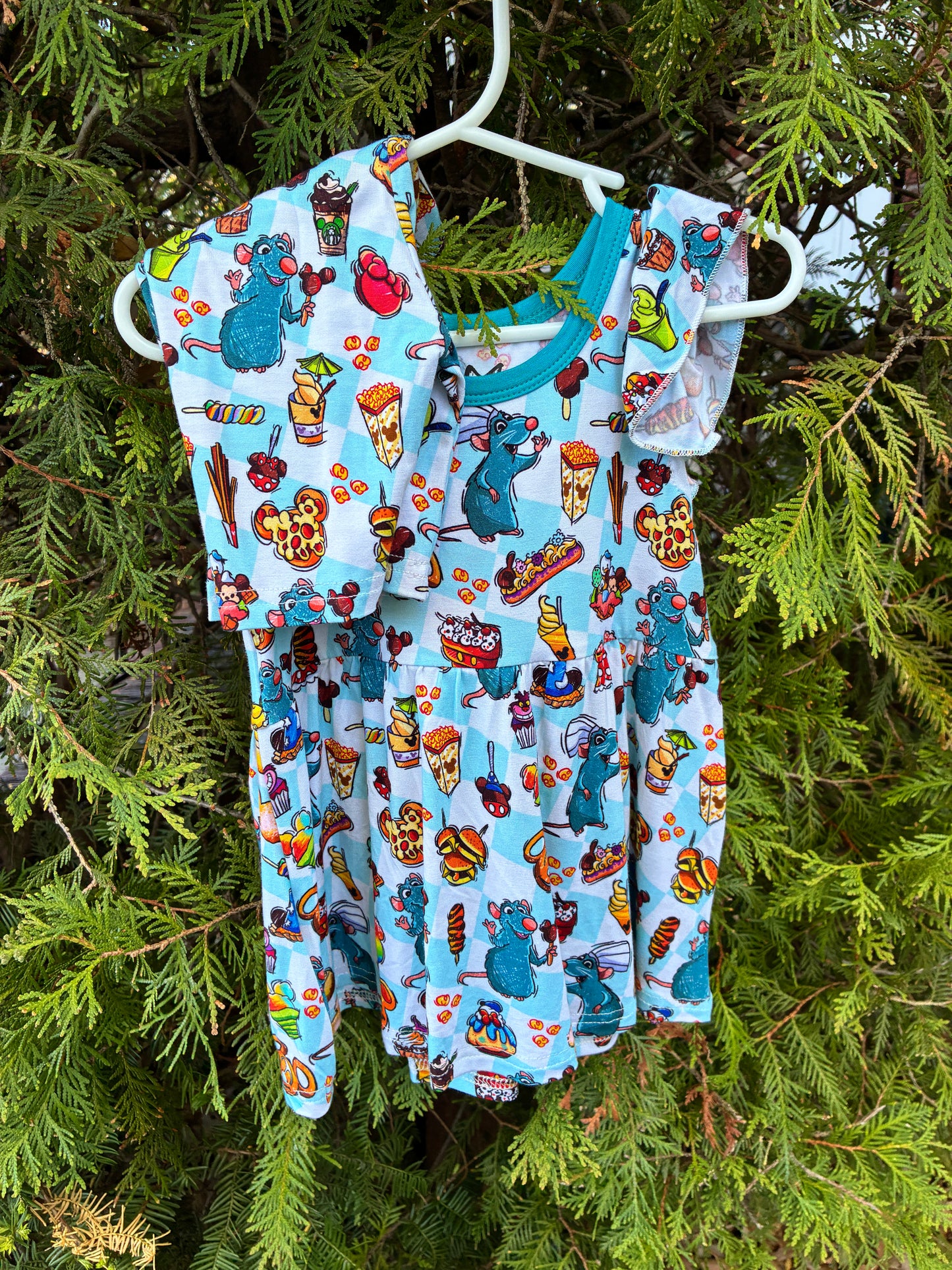 Chef's Snack Adventure Flutter Sleeve Short Set