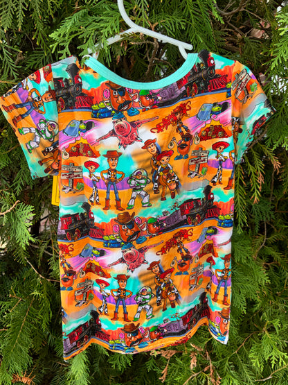 Railroad Friends Tee Short Set