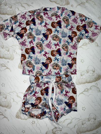 Little Munchkin Bamboo Ice Princess Frozen Lounge Set