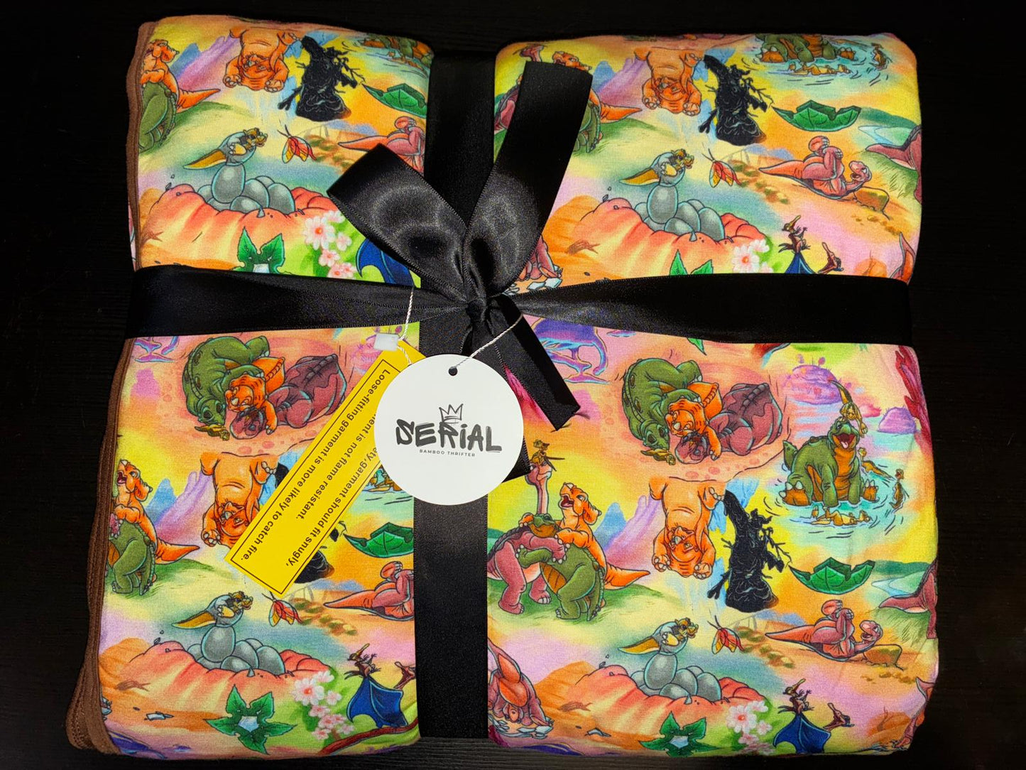 Little Foot Big Dreams Quilted Bamboo Blanket