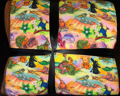 Little Foot Big Dreams Quilted Bamboo Blanket