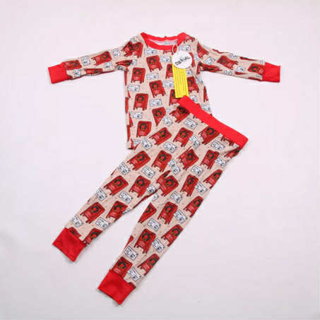 Santa's Mailbox Long Sleeve Set