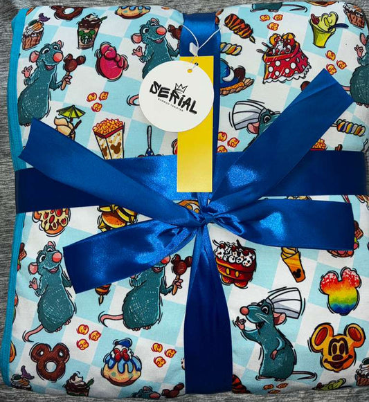 Chef's Snack Adventure Quilted Blanket