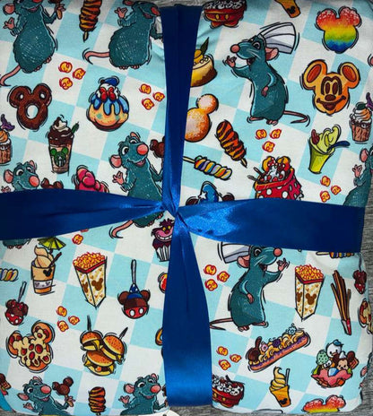 Chef's Snack Adventure Quilted Blanket
